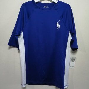 BNWT Polo by Ralph Lauren Boys Tees Blue Size Extra Large (18-20)